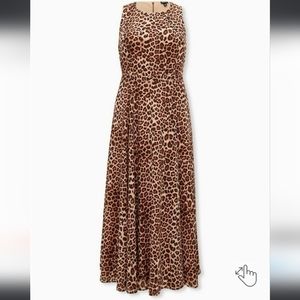 Torrid Leopard Print Maxi Dress